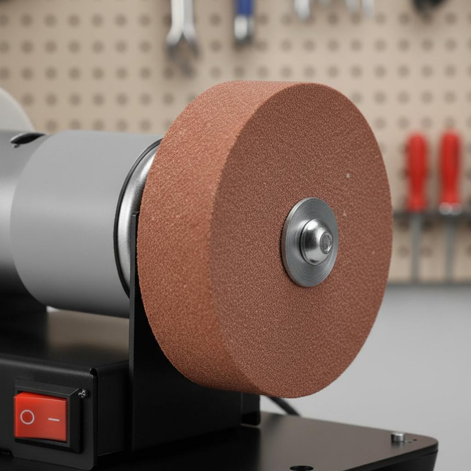 Tools For Garage Workshop - ミニベンチグラインダー多機能小型カウンタートップグラインダー電動工具7段階速度調整可能なワークショップ装置ガレージ用ポータブル