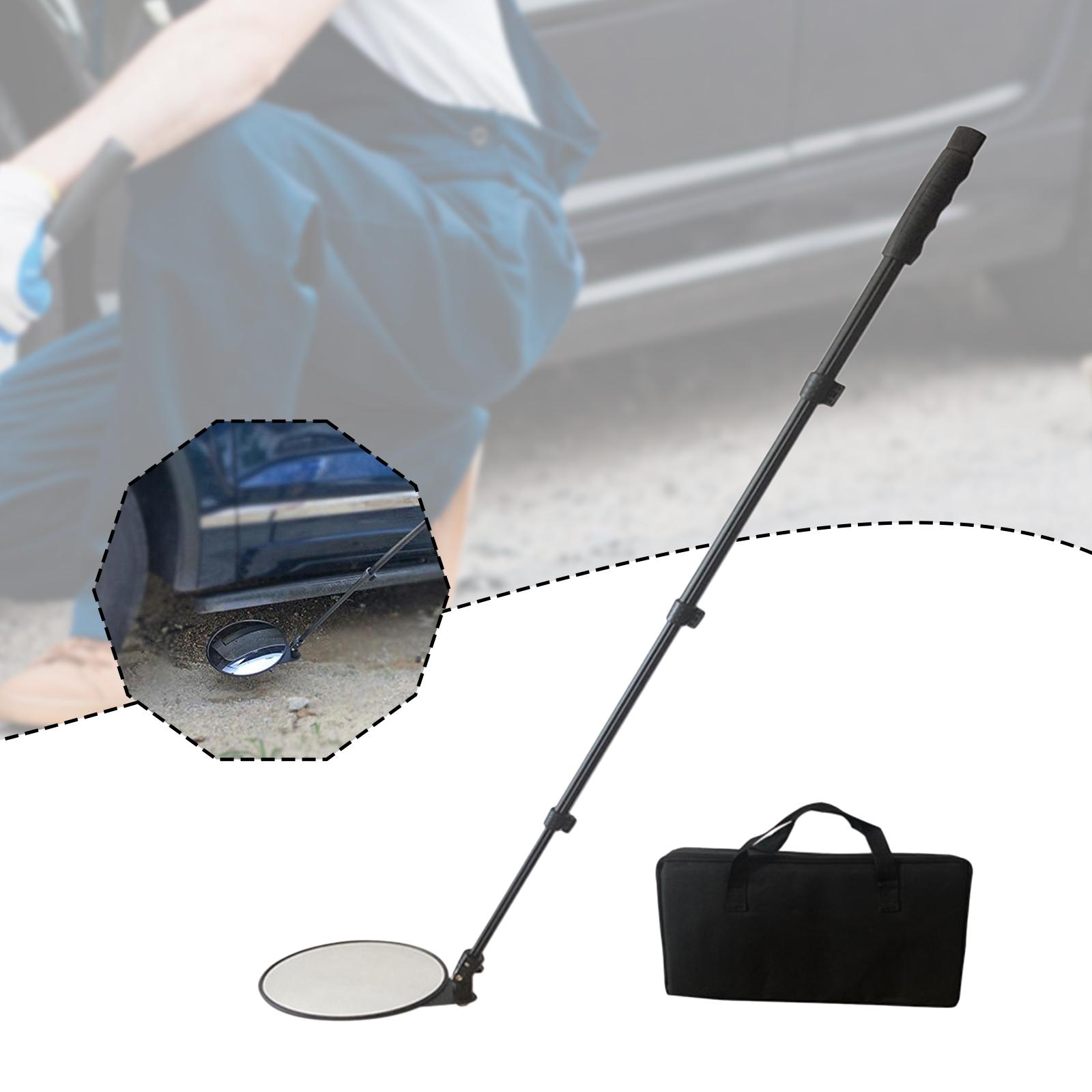 Workshop Tools Safety - フレキシブルアングル車下検査ミラー ハンドヘルドアクリル製セキュリティツール 車両およびトラックの安全検査用 延長可能