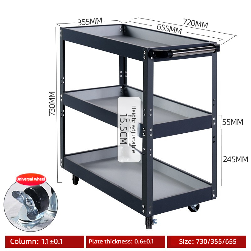 機械工場用ツールカート、ホイール付きツールトロリー、ツールボ - Workshop Tools Trolley のレビューと価格
