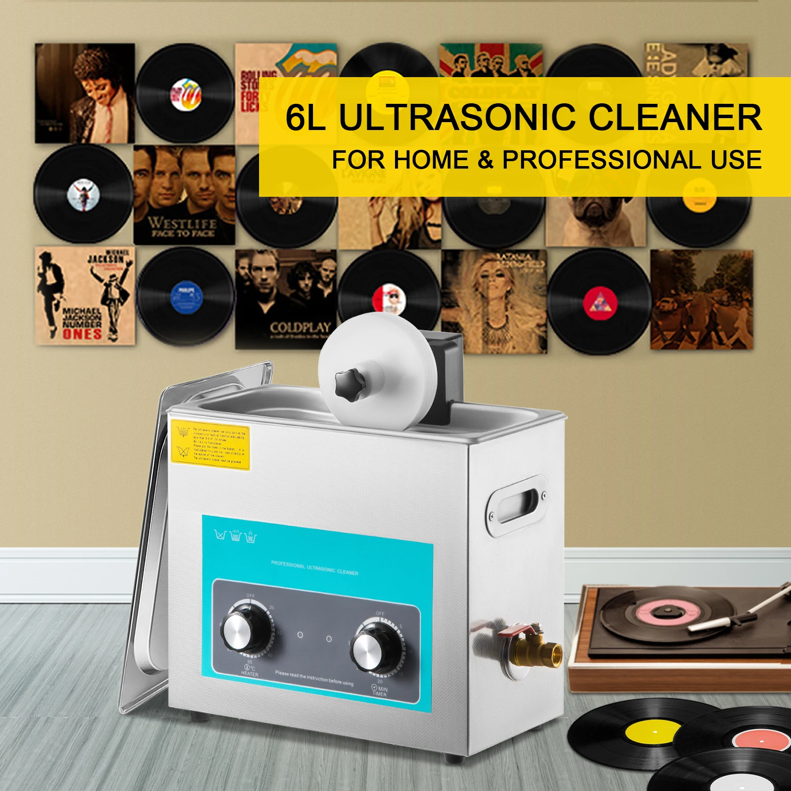 SIHAO 6L ビニールレコードクリーナーノブ 180 ワ - Workshop Tools And Equipment のレビューと価格