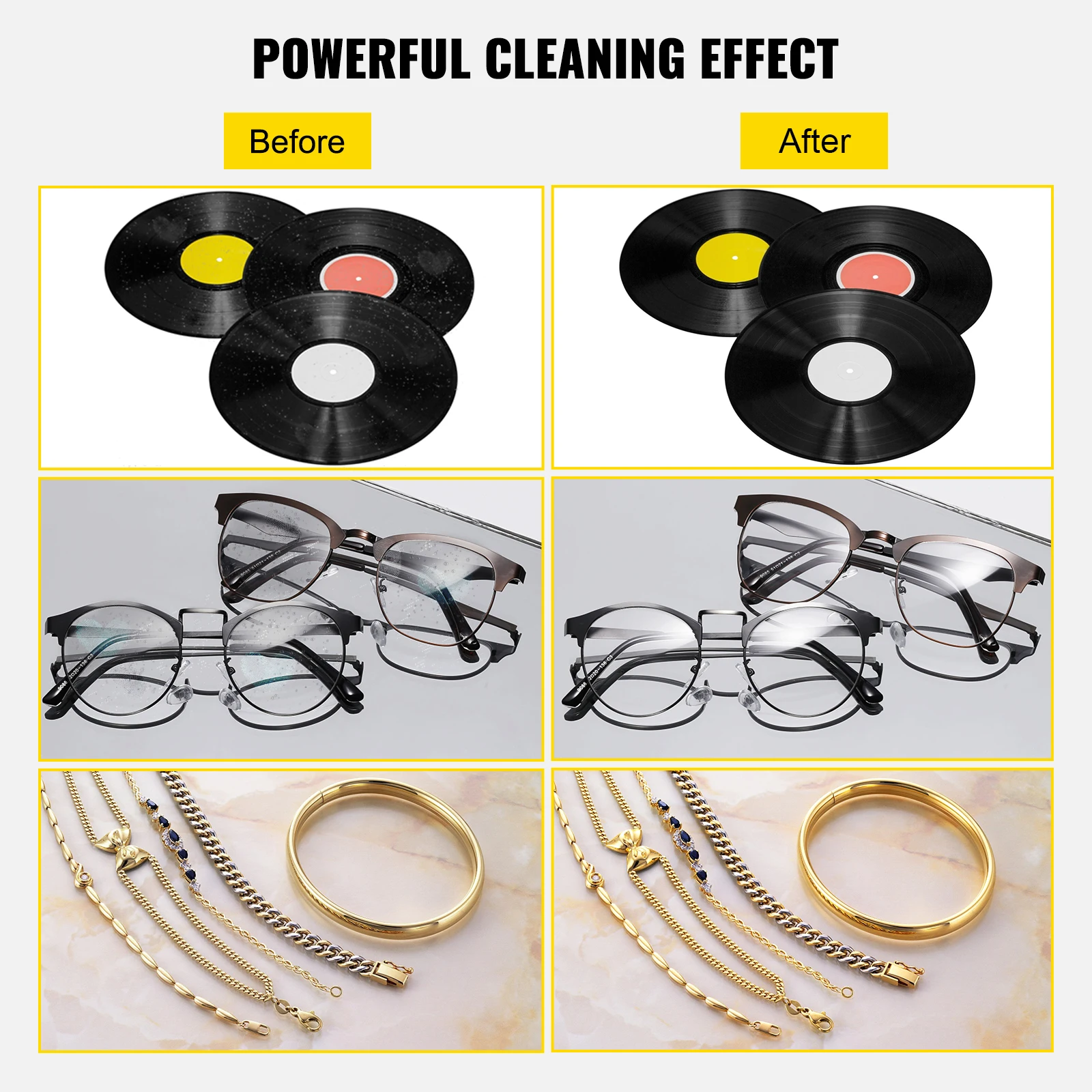 SIHAO 6L ビニールレコードクリーナーノブ 180 ワ - Workshop Tools And Equipment のレビューと価格