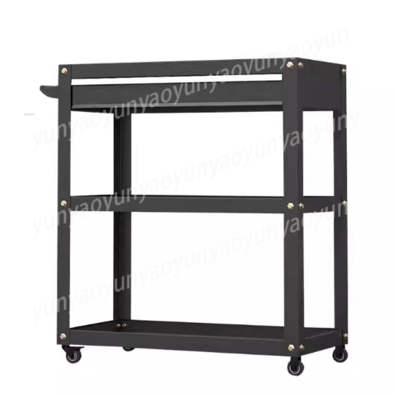 頑丈な3段式ローリングカート、多機能ユーティリティカート、引 - Workshop Tools Trolley のレビューと価格