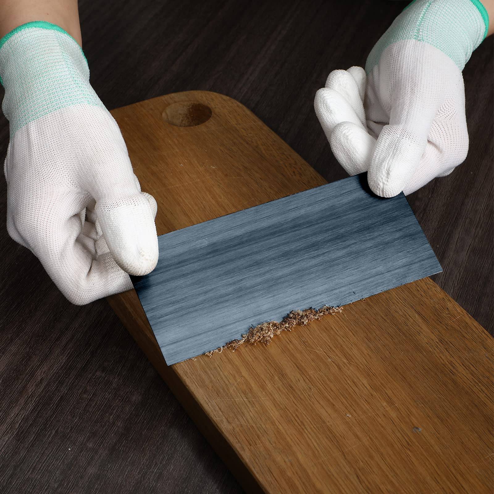 木工カードスクレーパーセット厚みのある硬化キャビネットスクレ - Card Scraper Cabinet のレビューと価格