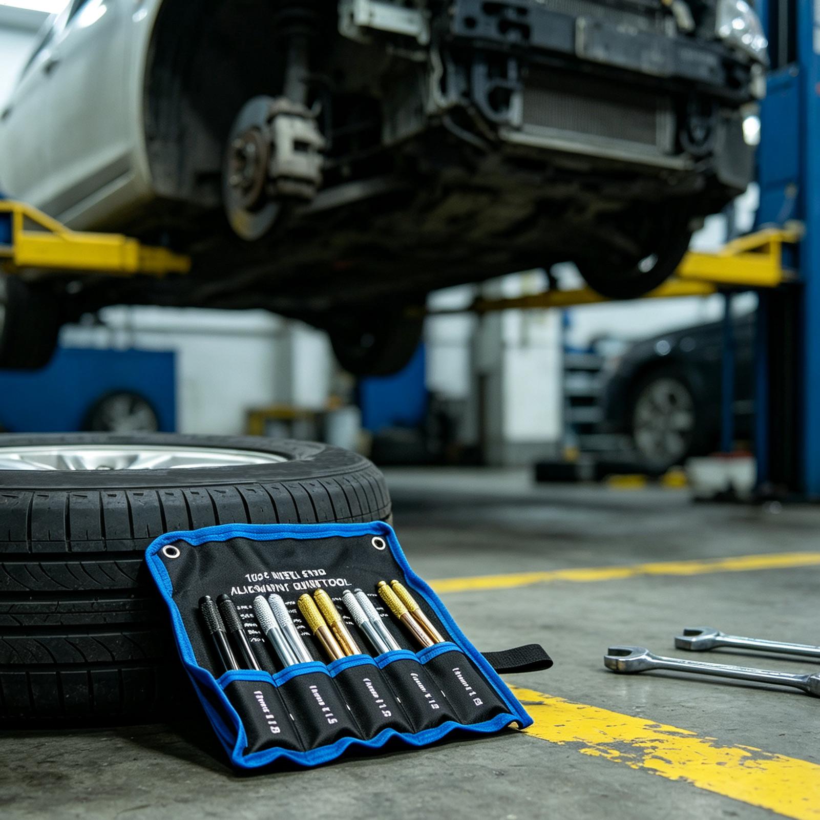 タイヤアライメントピン 10個入り。汎用、防錆、滑り止め加工 - Tools For Garage Workshop のレビューと価格