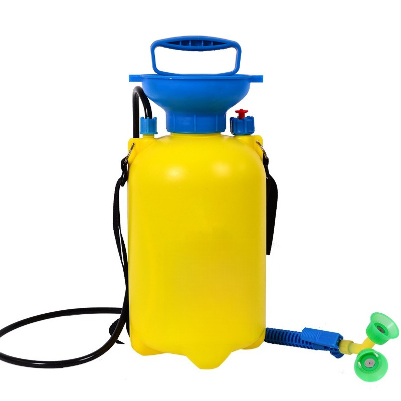 携帯型加圧式緊急洗眼ステーション 3‑8L デュアルノズル  - Workshop Tools Safety のレビューと価格