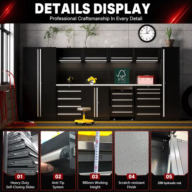 カスタマイズ可能なワークショップワークステーションツールキャ - Workshop Tools Trolley のレビューと価格