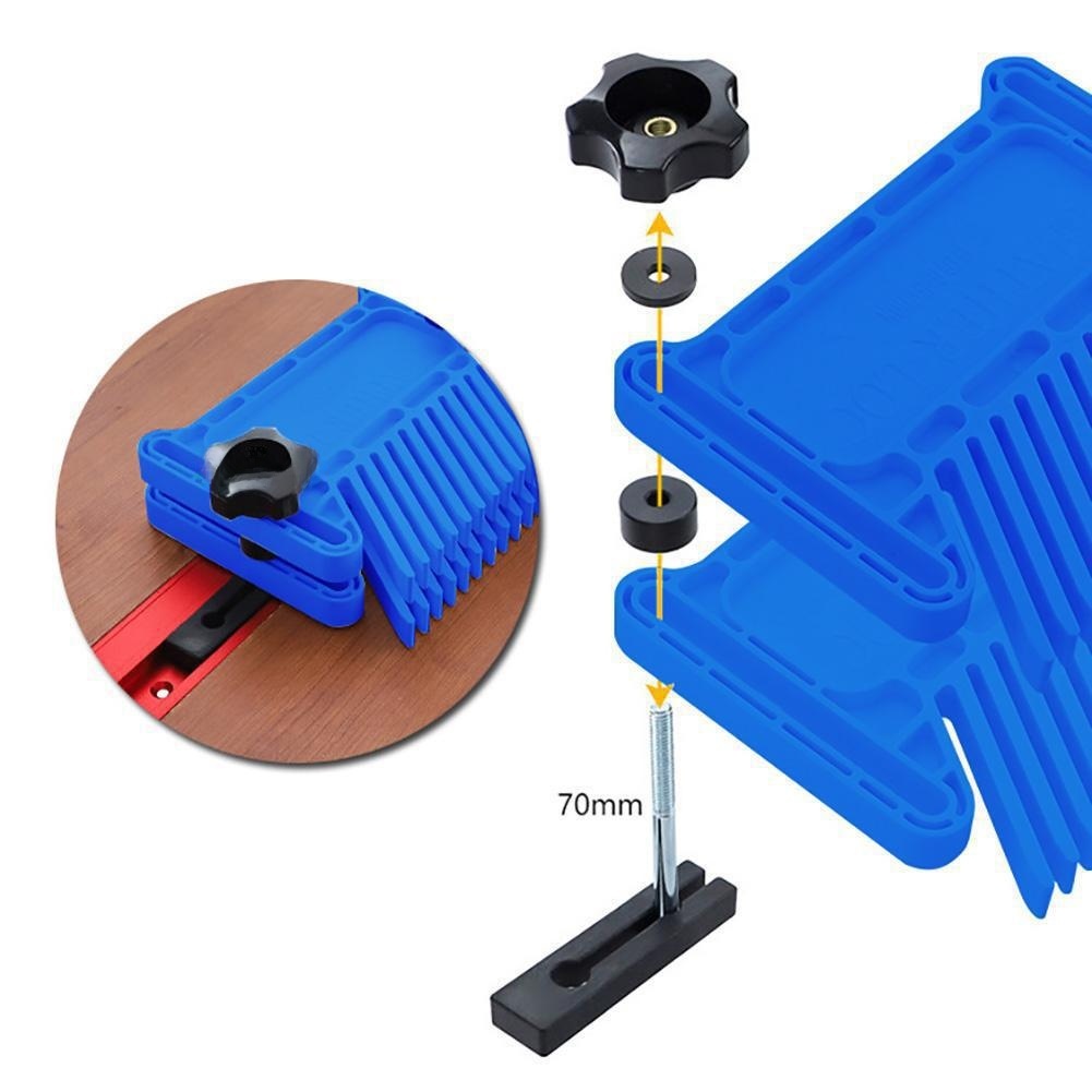 ブルー ABS プラスチックフェザーボードセット 28 個木 - Workshop Tools Safety のレビューと価格